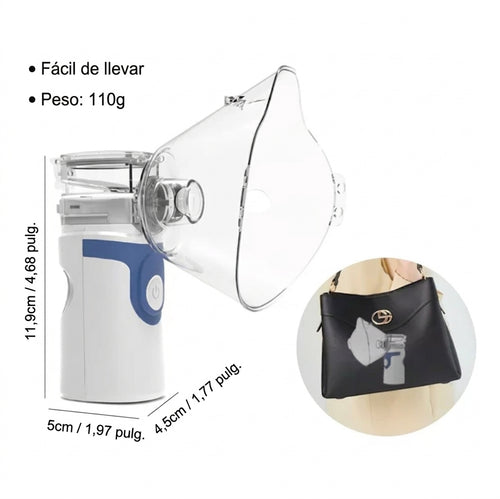 Nebulizador Portatil Recargable Adulto